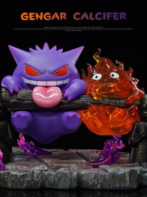 MMLAND Studio - Pokémon & Howl%27s Moving Castle Gengar and Calcifer Linkage MMLAND Studio - Pokémon & Howl%27s Moving Castle Gengar and Calcifer Linkage