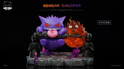 MMLAND Studio - Pokémon & Howl%27s Moving Castle Gengar and Calcifer Linkage MMLAND Studio - Pokémon & Howl%27s Moving Castle Gengar and Calcifer Linkage