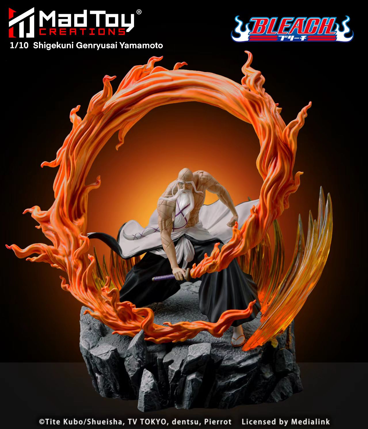 MAD TOY Studio – BLEACH First Division Captain Genryūsai Shigekuni