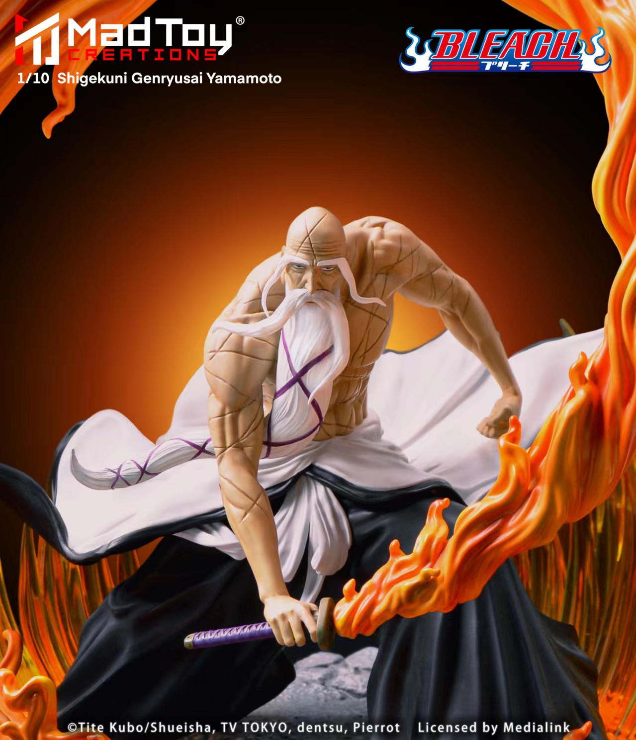 MAD TOY Studio – BLEACH First Division Captain Genryūsai Shigekuni