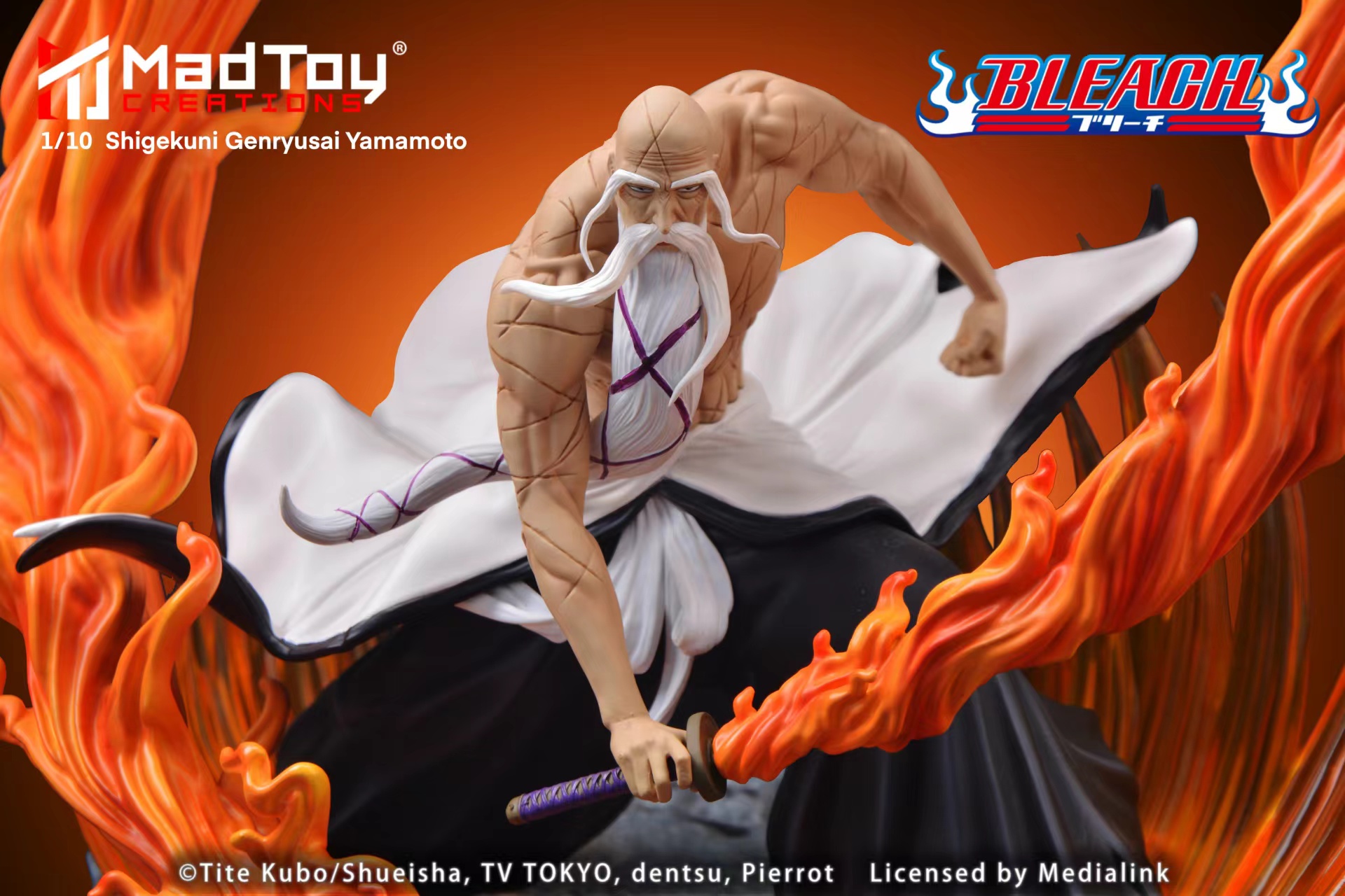 MAD TOY Studio – BLEACH First Division Captain Genryūsai Shigekuni