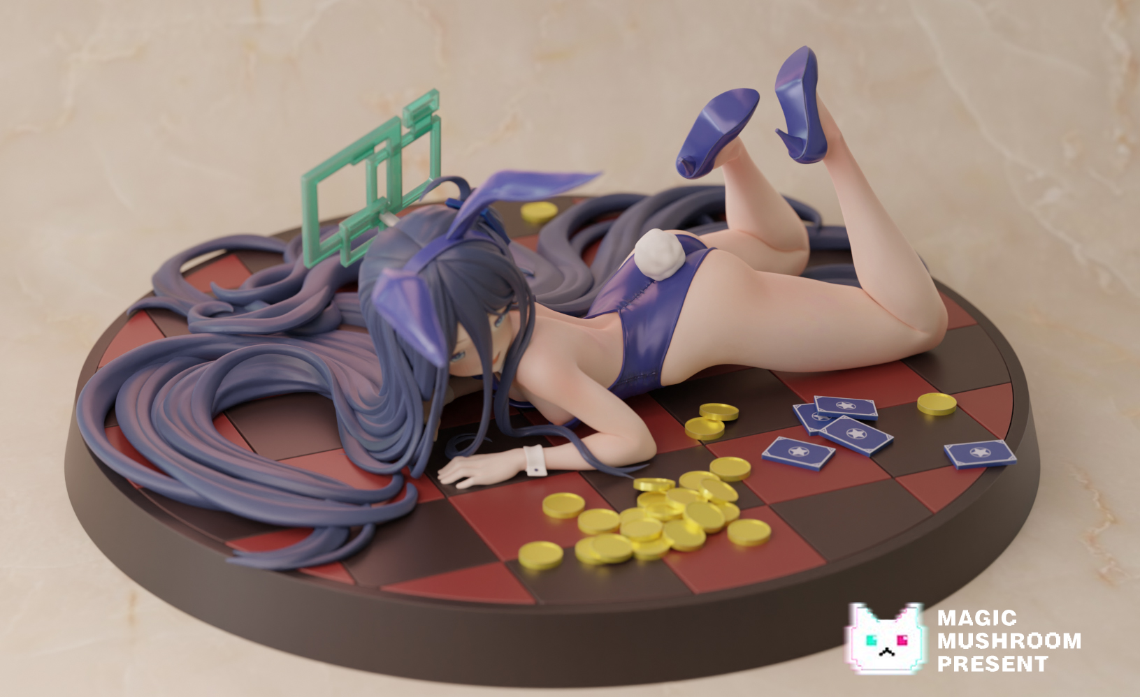 MAGICMASHROOM Studio - Blue Archive Bunny Girl Tendou Arisu