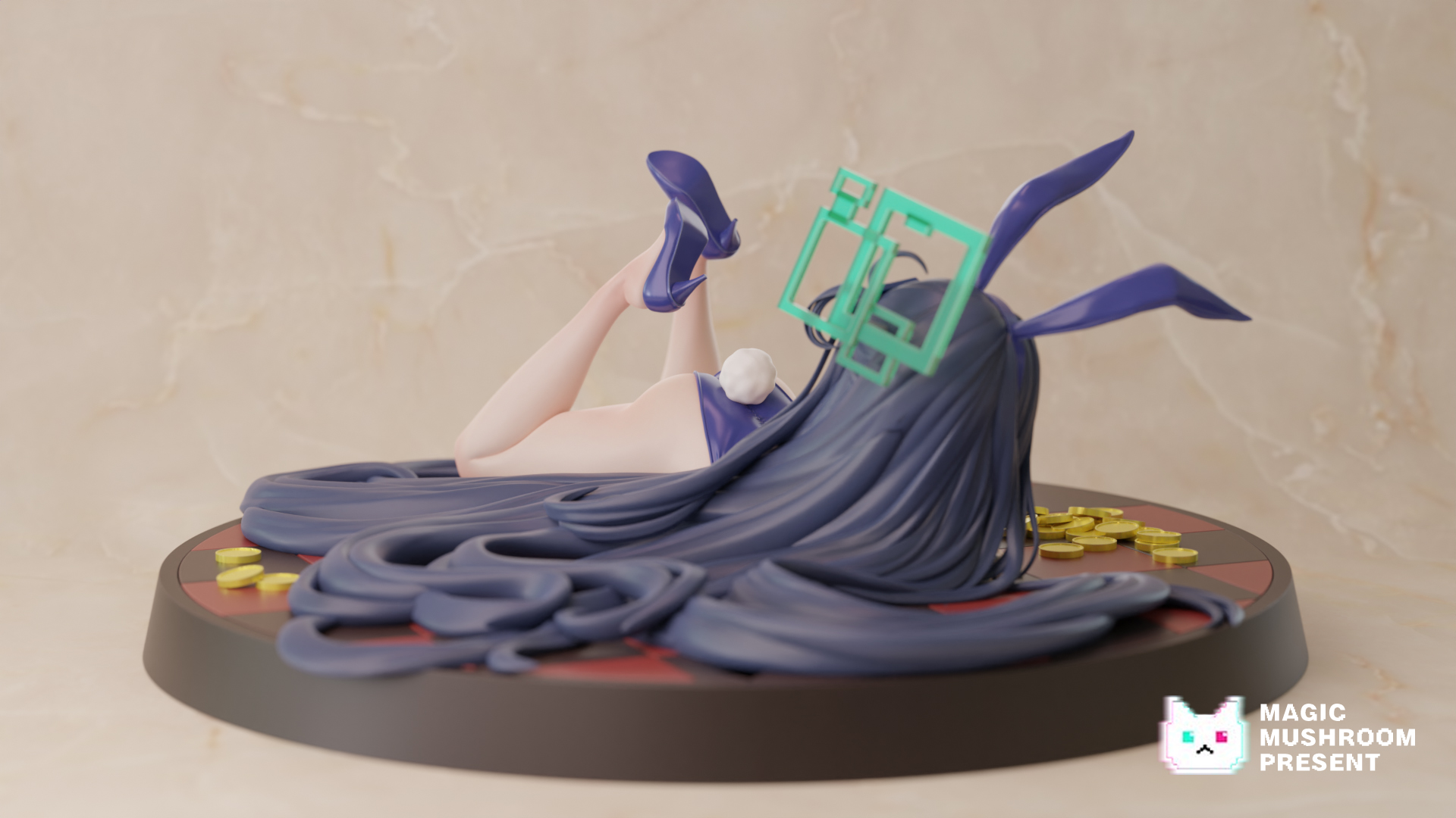 MAGICMASHROOM Studio - Blue Archive Bunny Girl Tendou Arisu