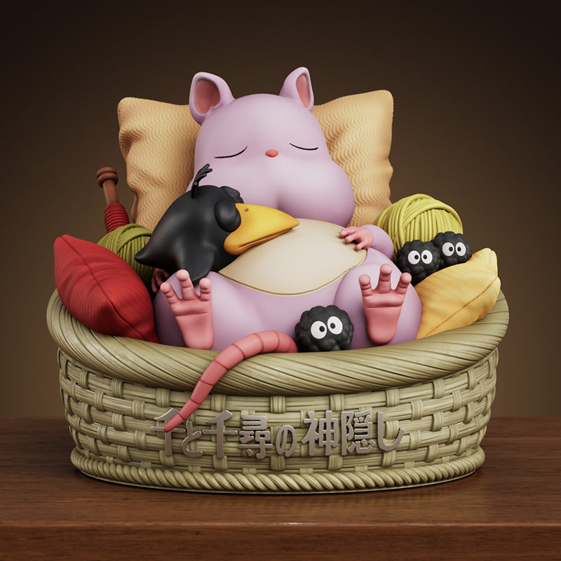 MAR Studio - Boh With Basket Spirited Away