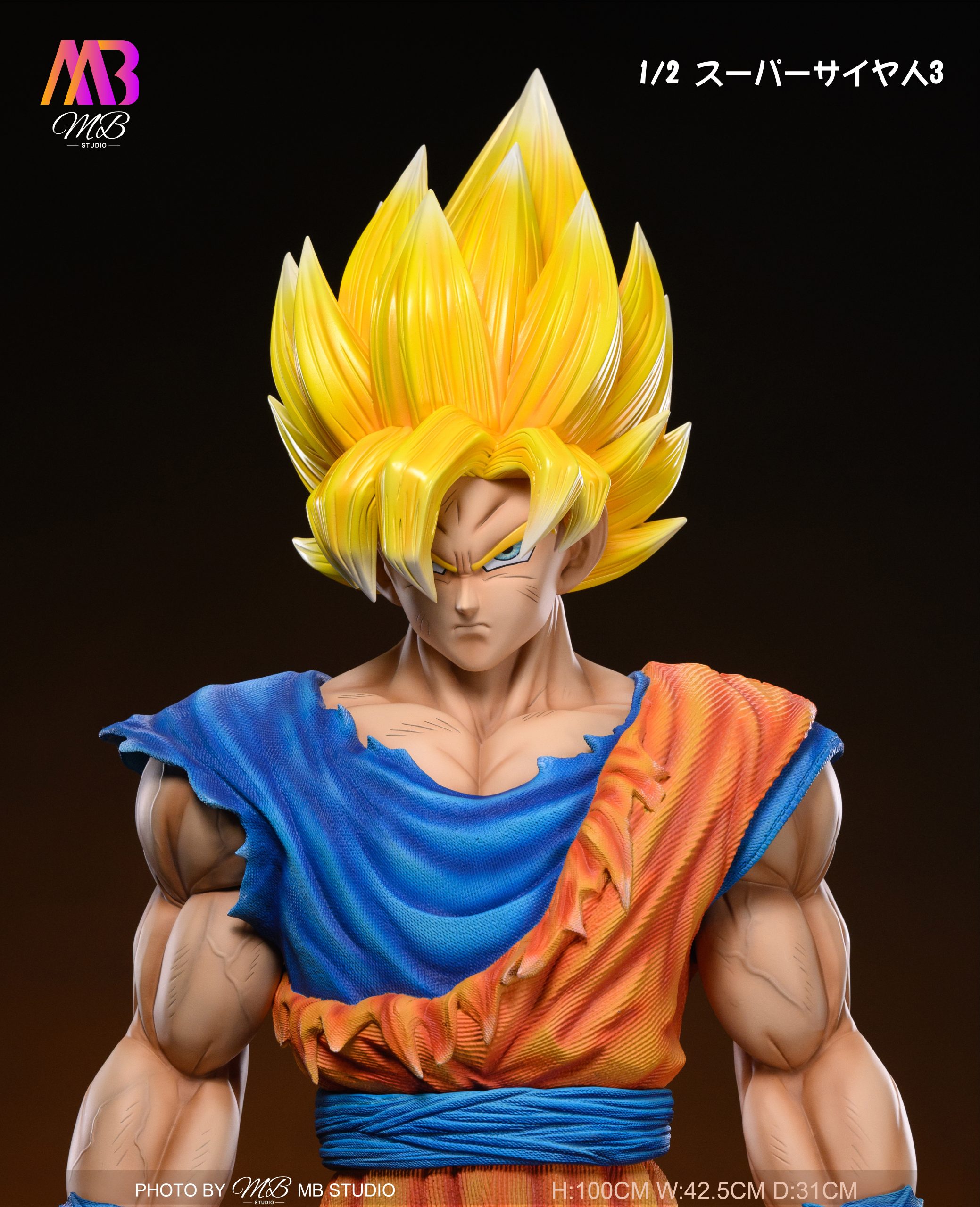 MB Studio – Dragon Ball 1/2 Super Saiyan 3 Goku Collectible