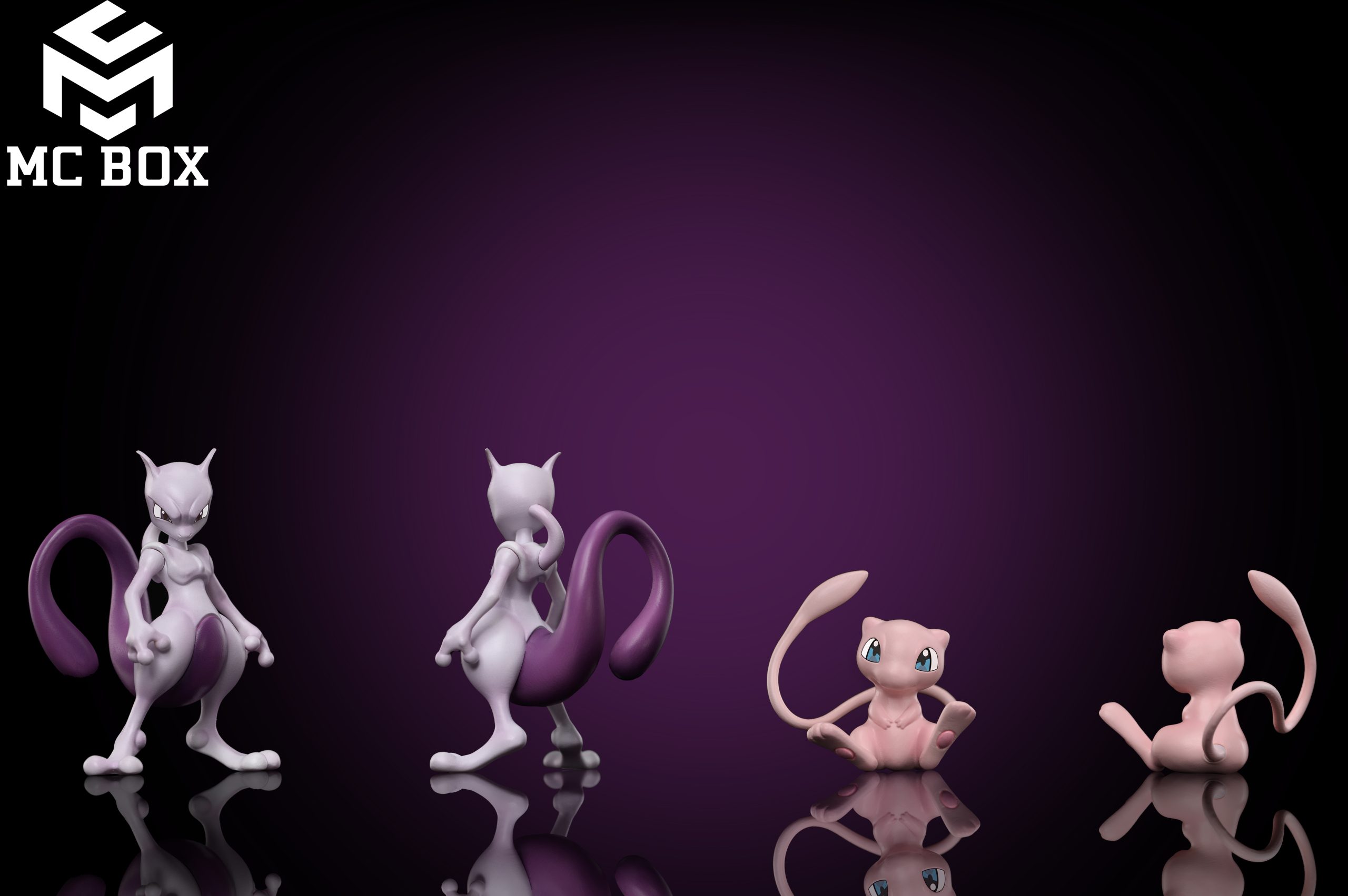 MC BOX Studio - Pokémon Mew & Mewtwo
