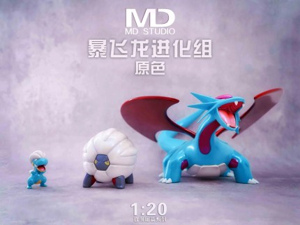 MD Studio - Salamence Evolution Set Pokémon MD Studio - Salamence Evolution Set Pokémon