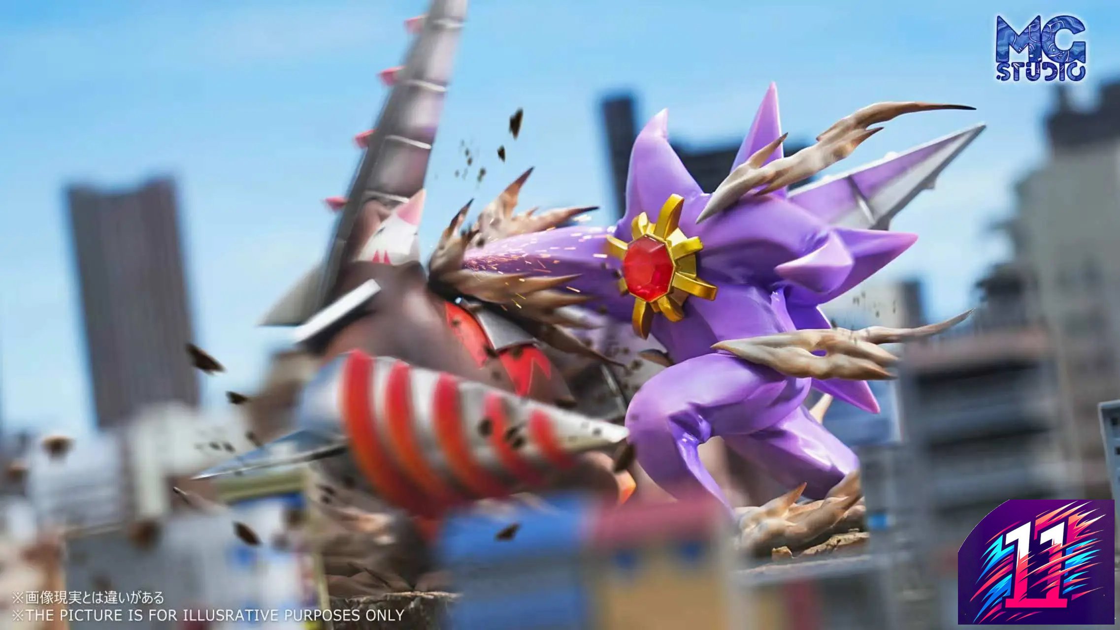 MG Studio - MEGA Starmie VS MEGA Excadrill Pokémon