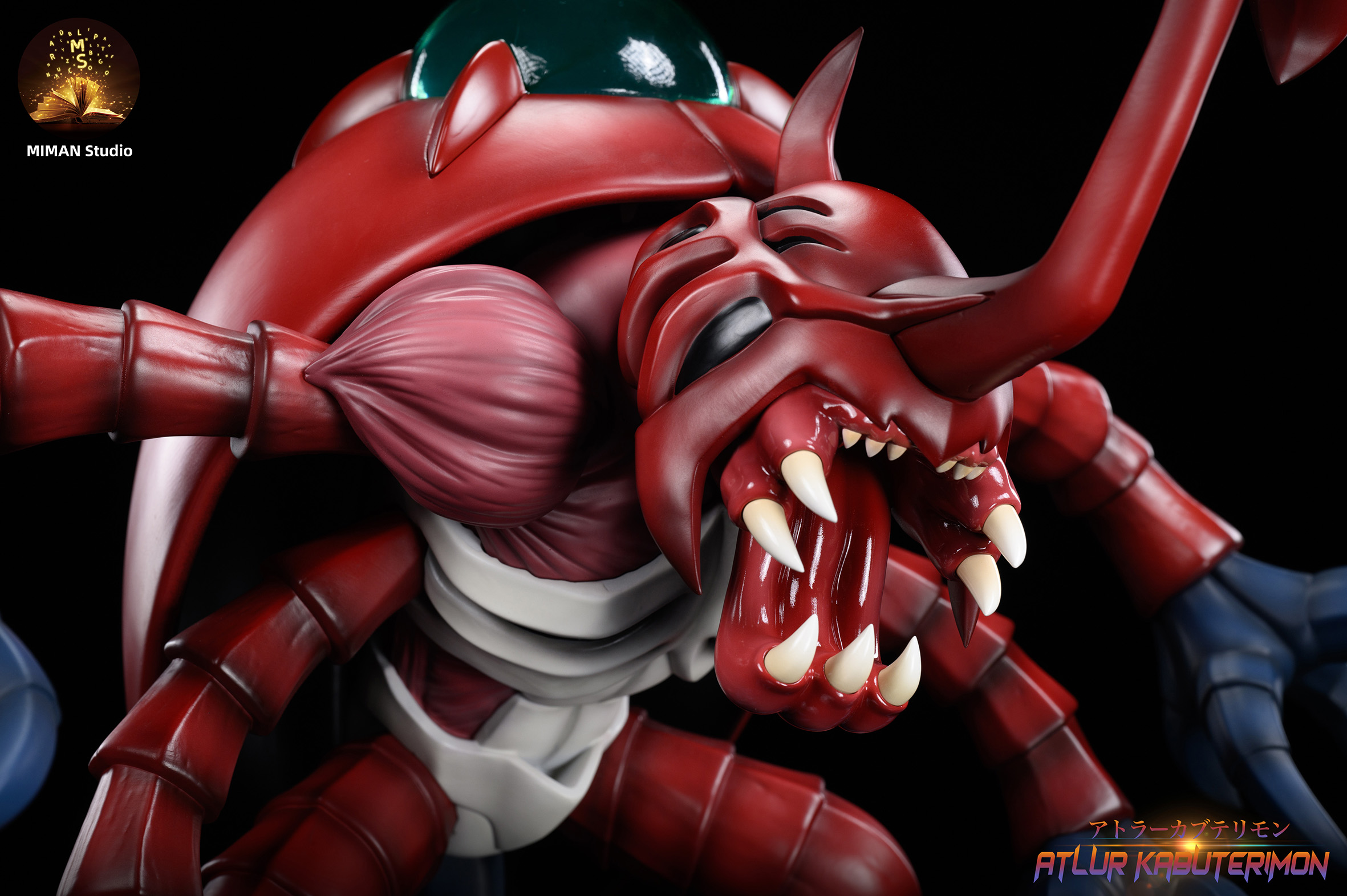 MIMAN Studio - Digimon Atlur Kabuterimon (Red)