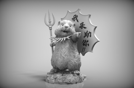 MIMI Studio - Original Hamster COS Yellow Wind Demon MIMI Studio - Original Hamster COS Yellow Wind Demon