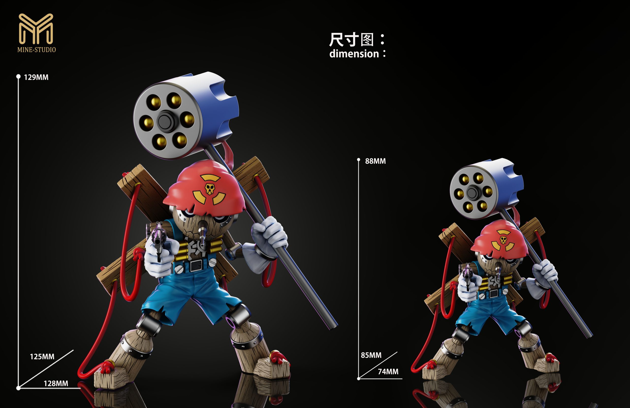 MINE Studio – Digimon Dark Masters #4 Pinochimon - elevenGK