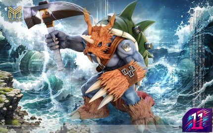 MINE Studio - Perfect Level #6 Zudomon Digimon MINE Studio - Perfect Level #6 Zudomon Digimon