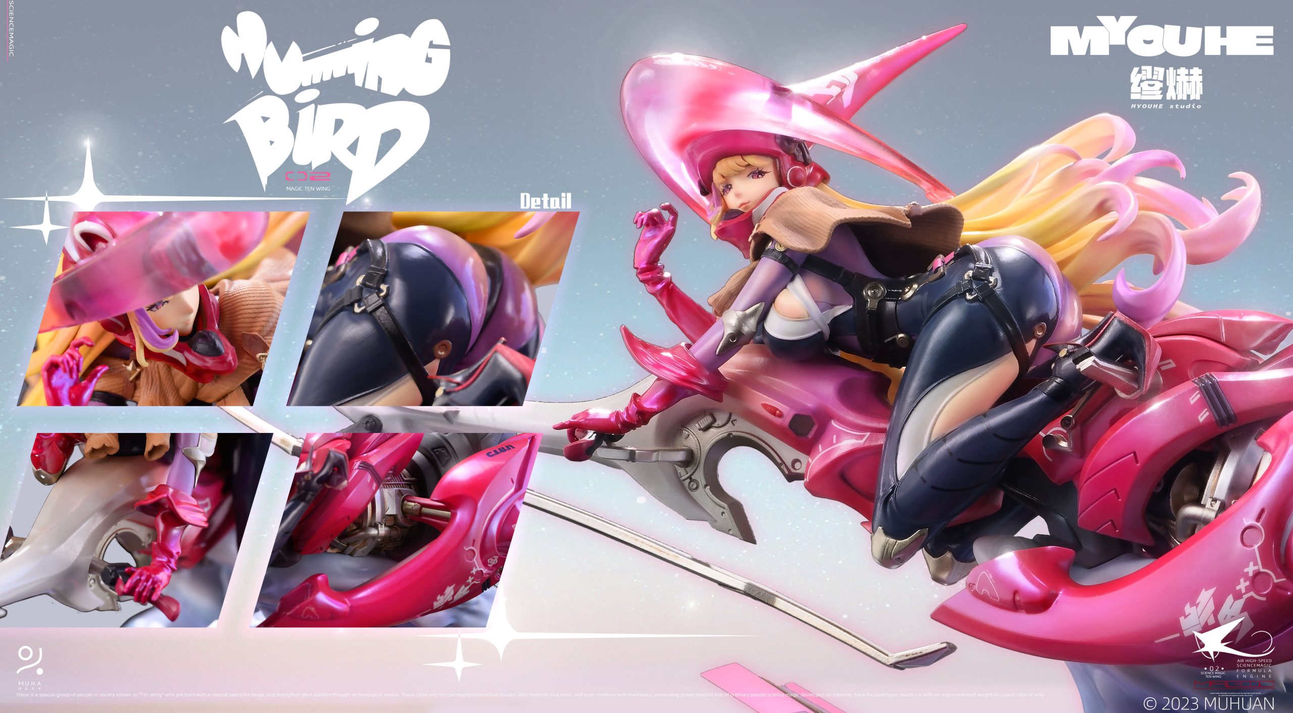 MYOUHE Studio - Original Magic Science Ten Wings Hummingbird