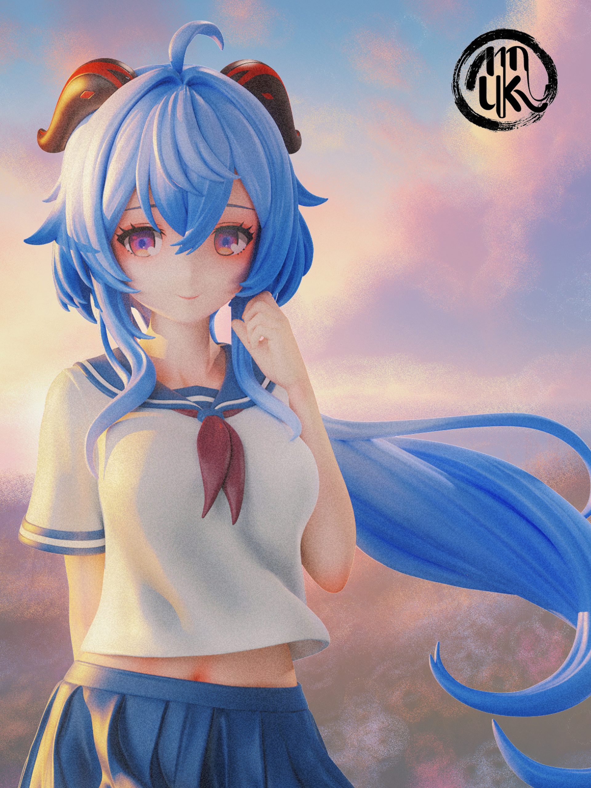 MoKu Studio - Genshin Impact JK Confession to Ganyu