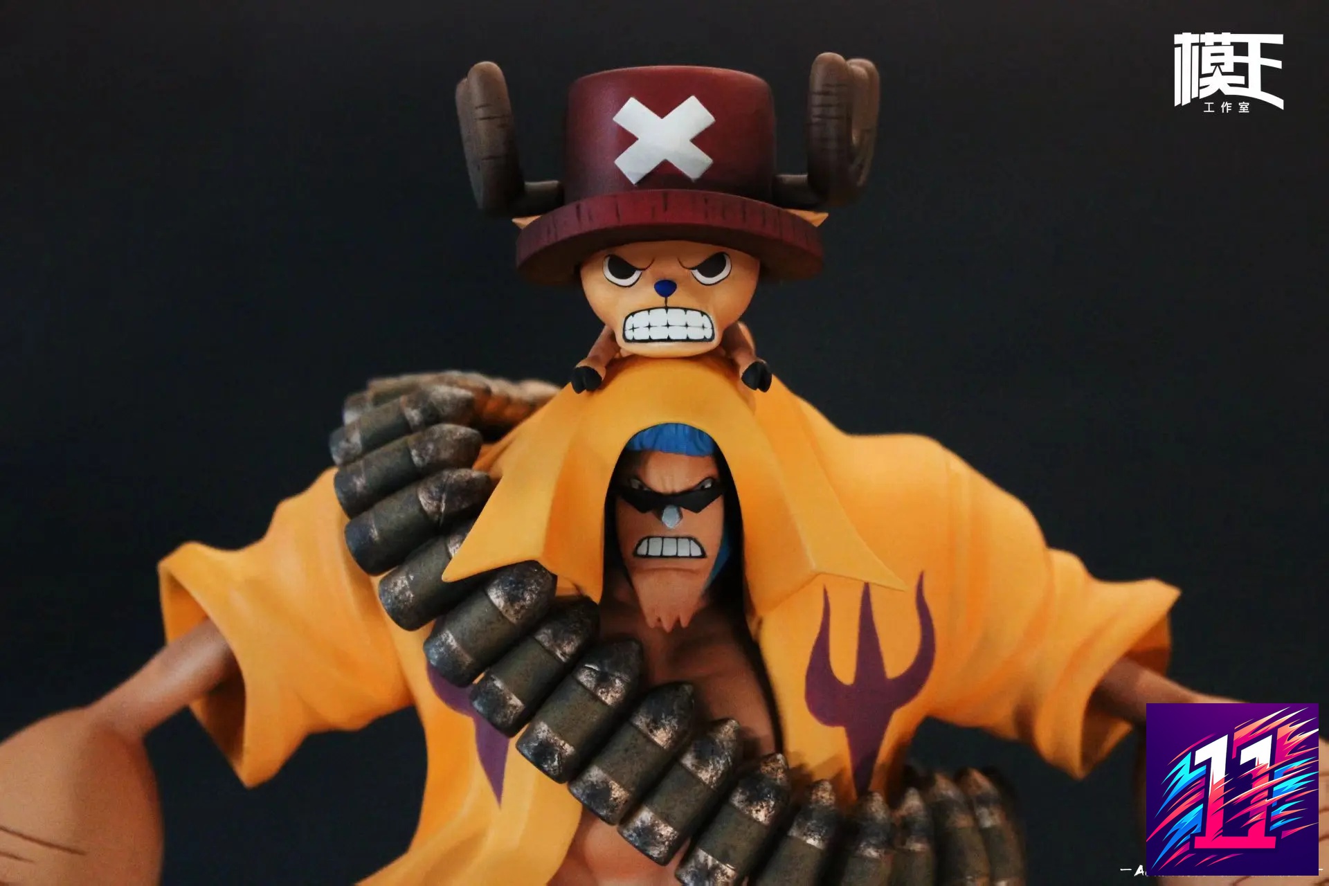 Mo Wang Studio - One Piece Super Pirate Six God Chopper & Zoro & Sanji & Franky & Usopp