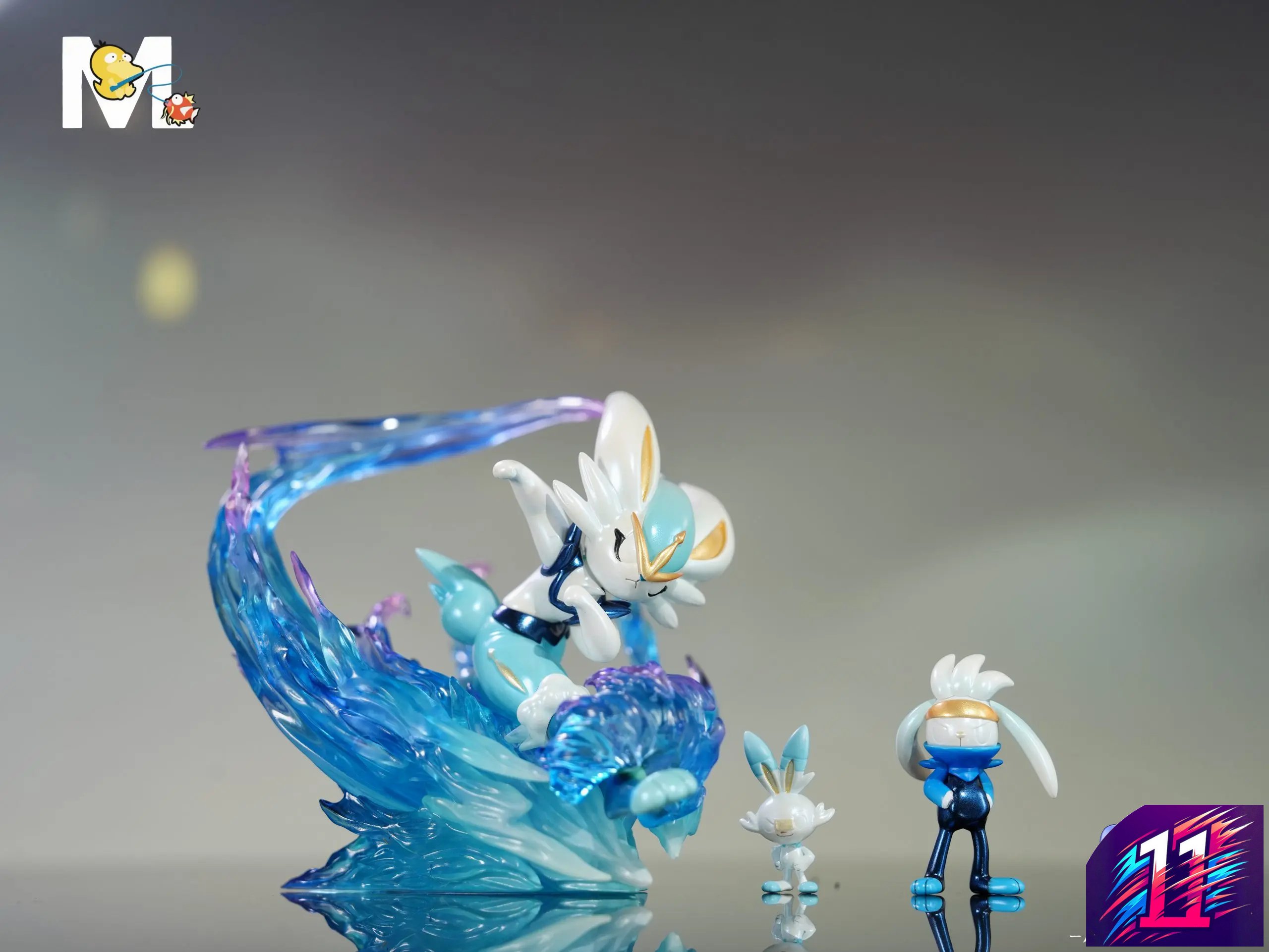 Mo Yu Studio - Cinderace Evolution Set Pokémon