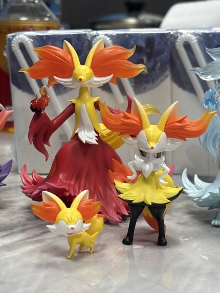 Mo Yu Studio - Pokémon Delphox Evolution Set Mo Yu Studio - Pokémon Delphox Evolution Set