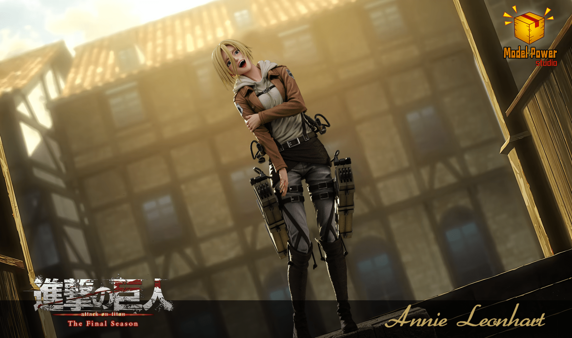 Model Power Studio - Attack on Titan #4 Annie Leonhart