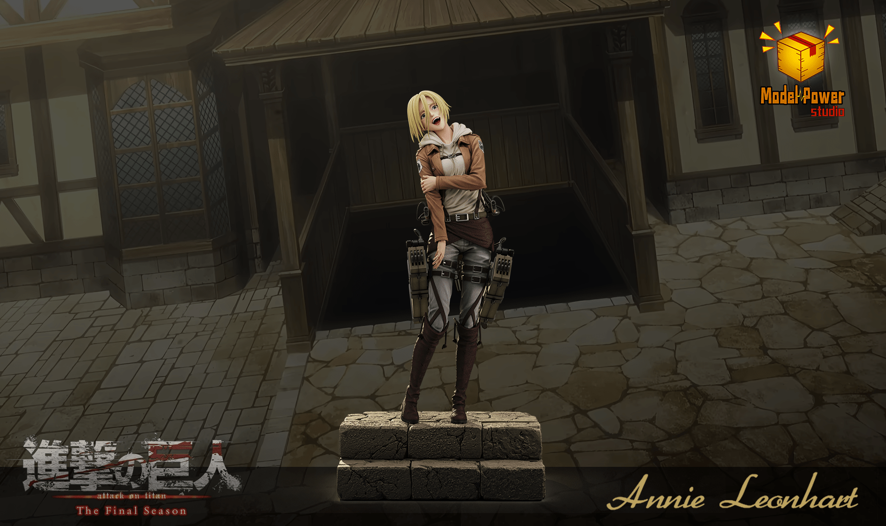 Model Power Studio - Attack on Titan #4 Annie Leonhart