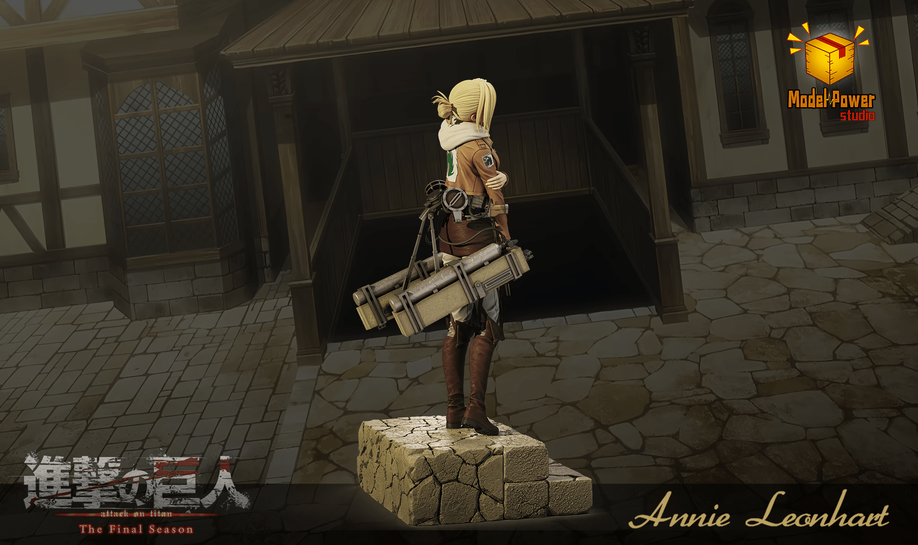 Model Power Studio - Attack on Titan #4 Annie Leonhart