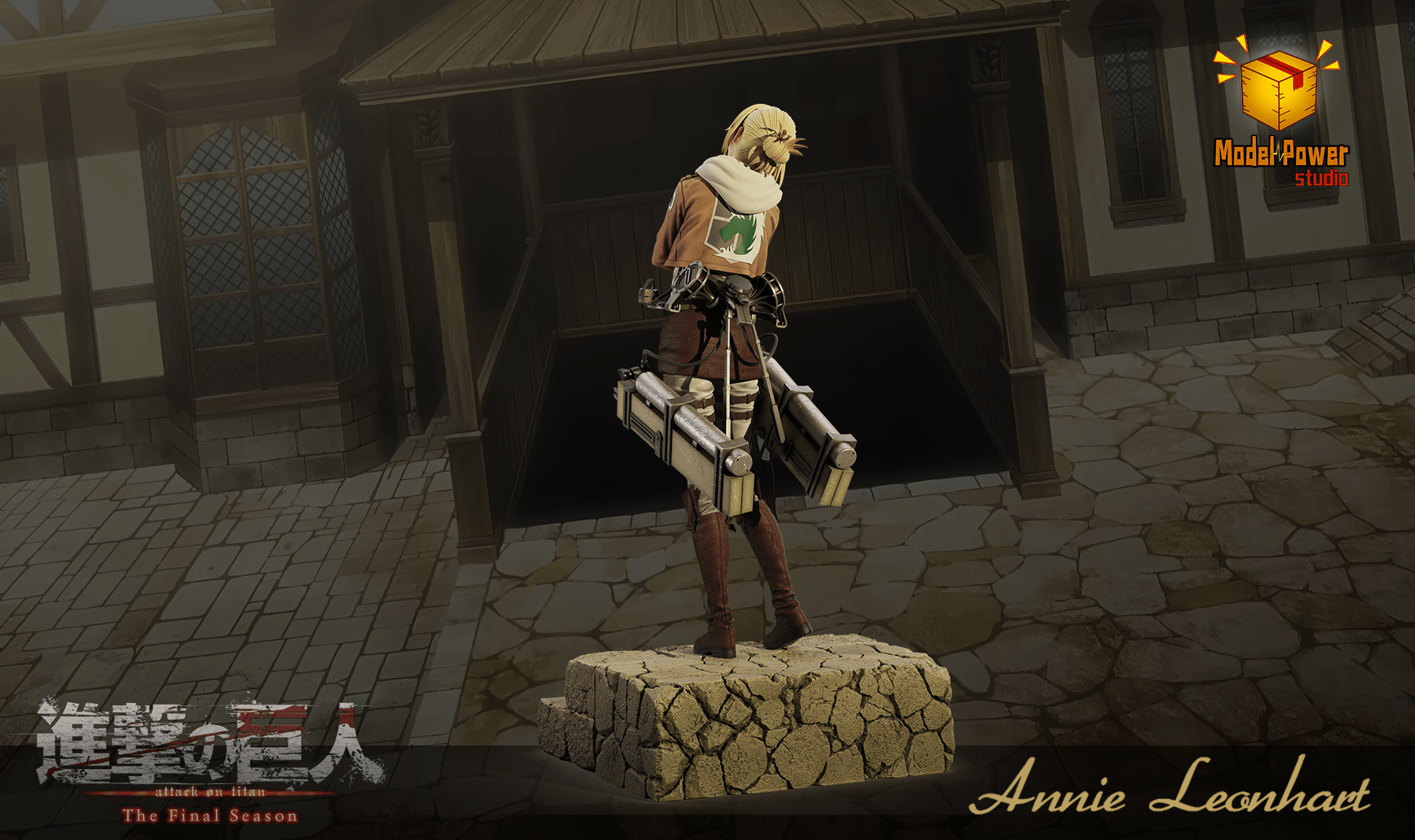 Model Power Studio - Attack on Titan #4 Annie Leonhart