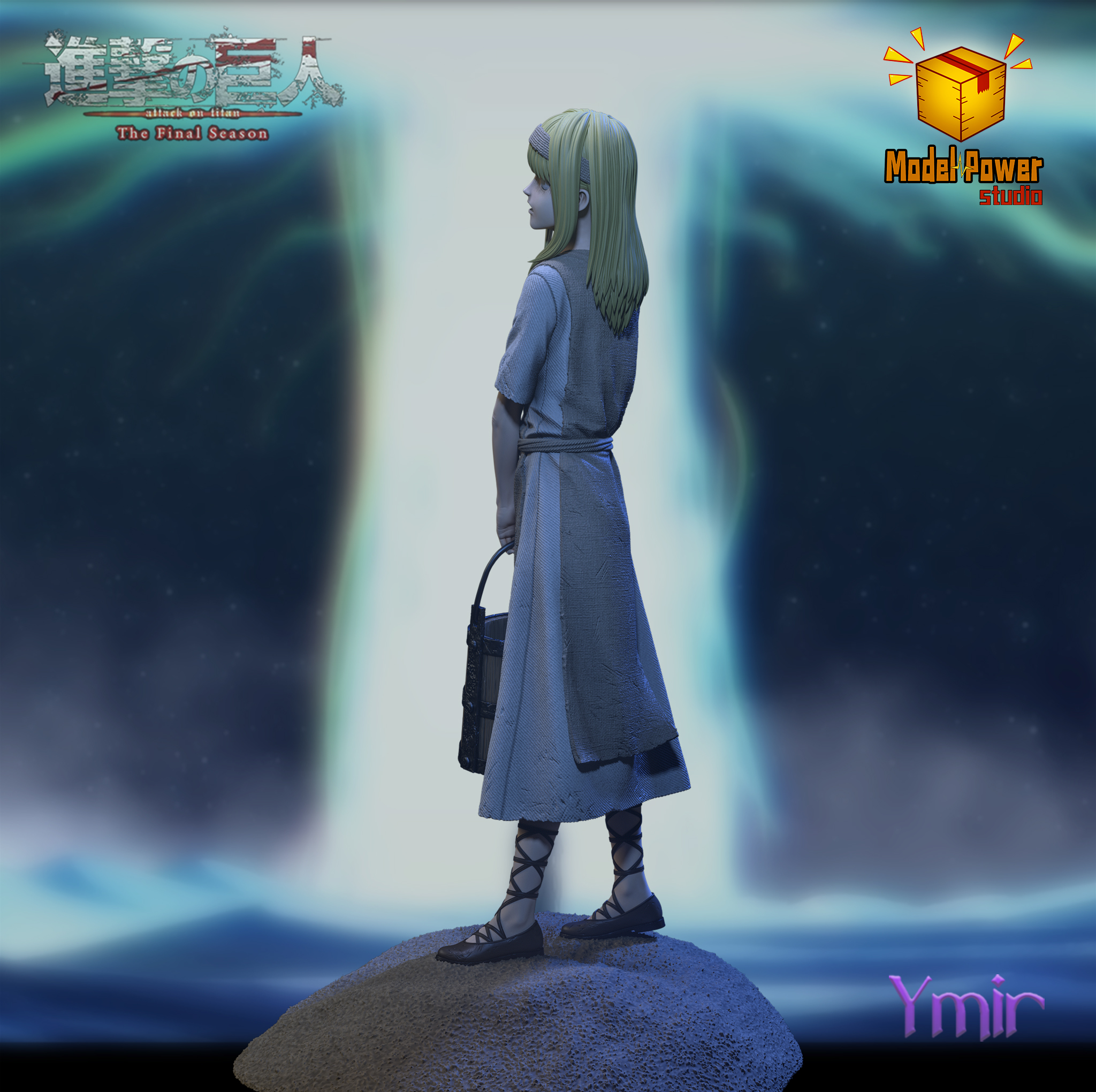 Model Power Studio - Attack on Titan 08 Ymir Fritz