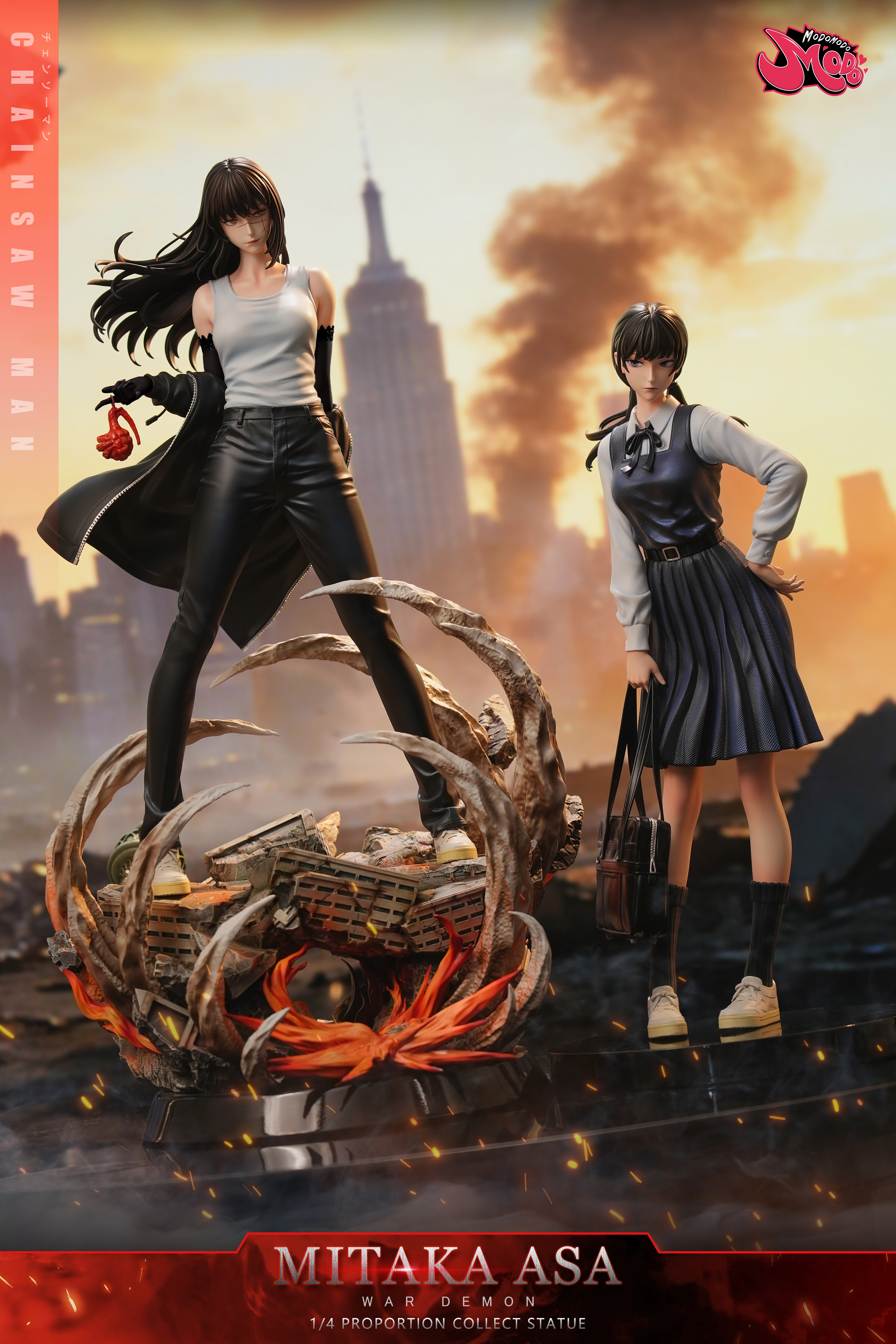 Modomodo Studio - Asa Mitaka X Yoru Chainsaw Man