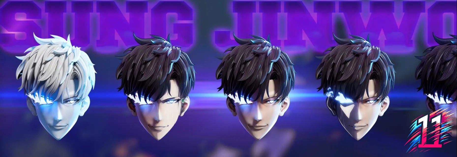 Monkey.D Studio X More Fun Studio - Sung Jin Woo Shadow Monarch Solo leveling