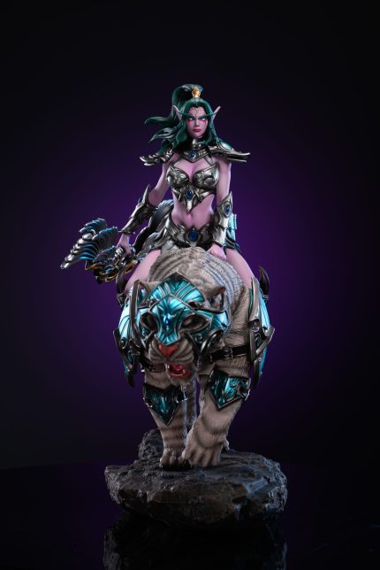 Monster Studio - World of Warcraft Night Elf Huntress Monster Studio - World of Warcraft Night Elf Huntress