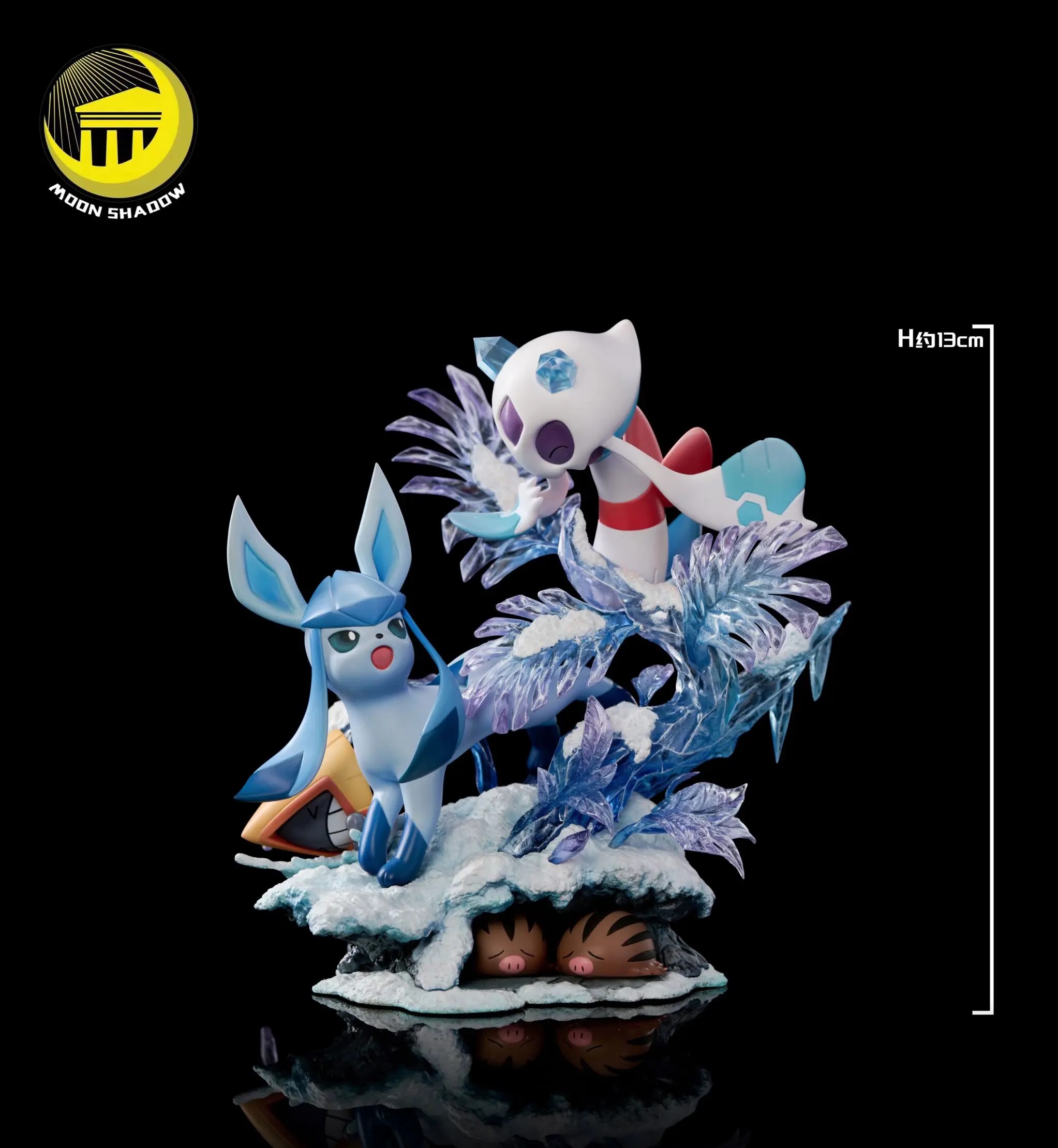 MoonShadow Studio - Nature Series Eevee #7 Glaceon Scene Pokémon