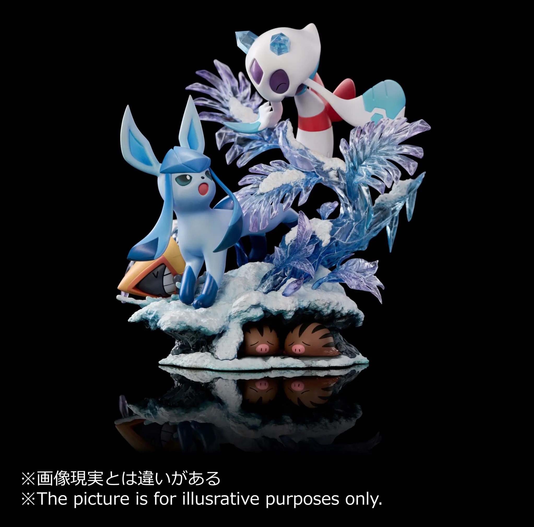 MoonShadow Studio - Nature Series Eevee #7 Glaceon Scene Pokémon