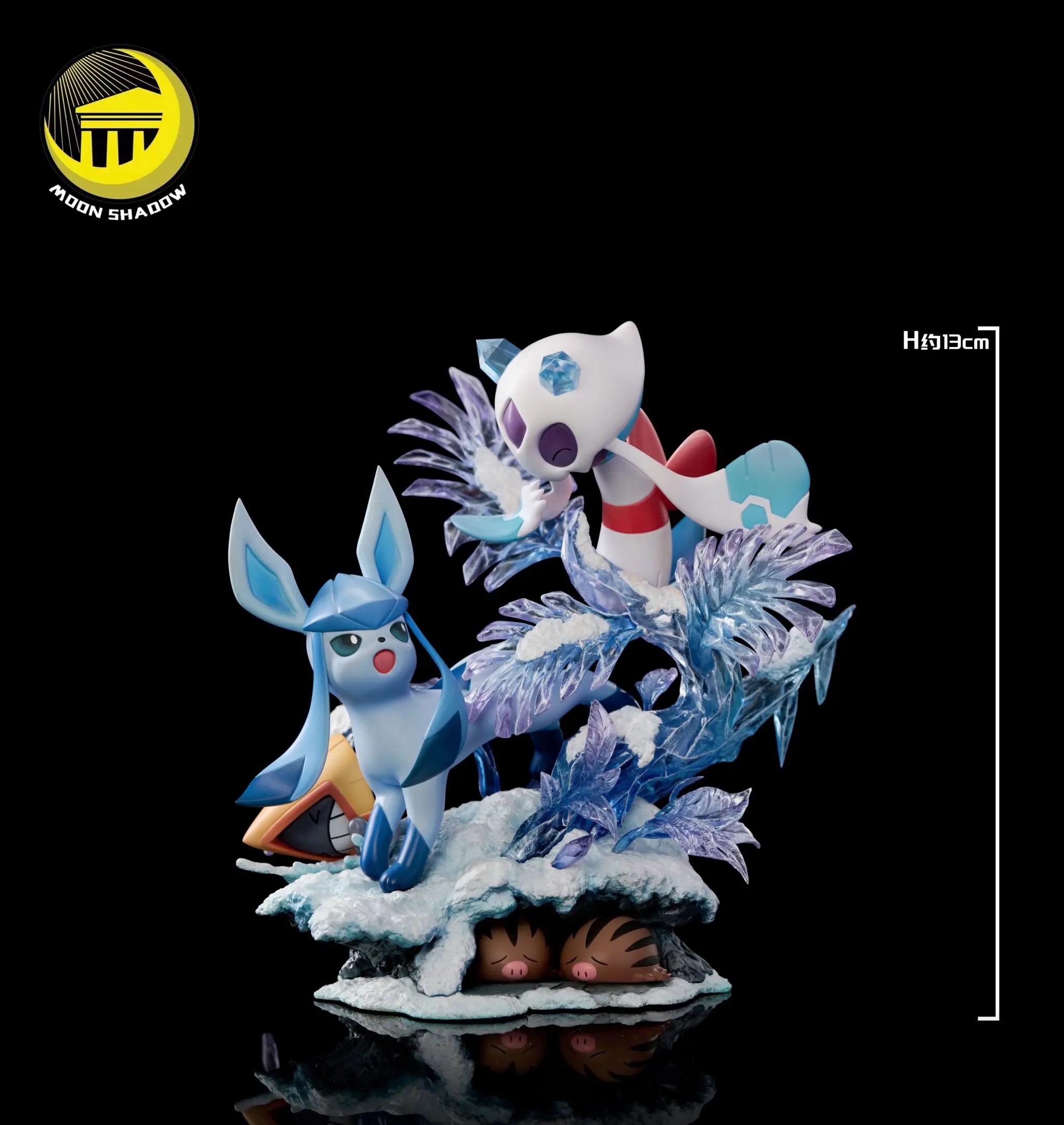 MoonShadow Studio - Nature Series Eevee #7 Glaceon Scene Pokémon