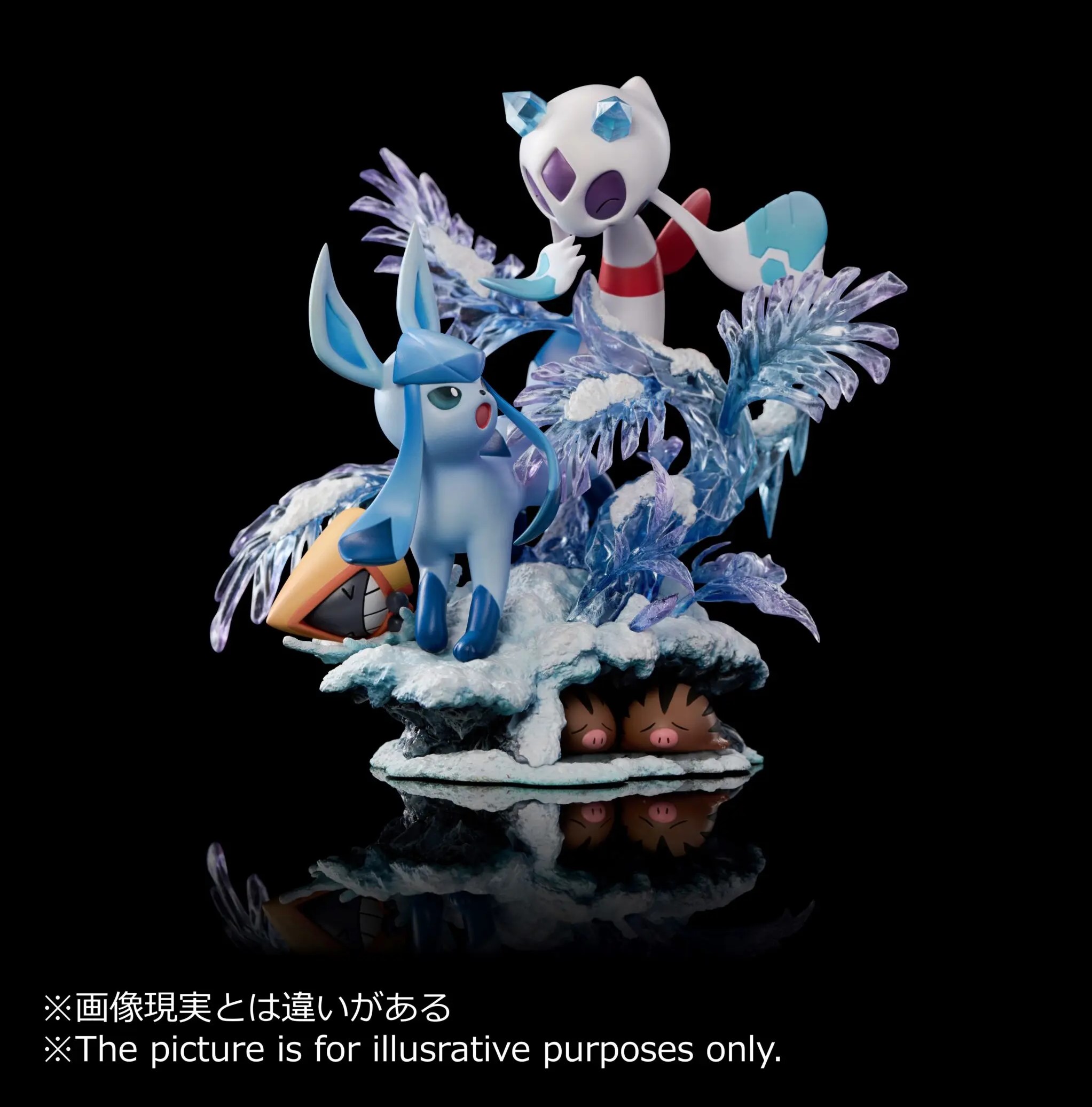 MoonShadow Studio - Nature Series Eevee #7 Glaceon Scene Pokémon