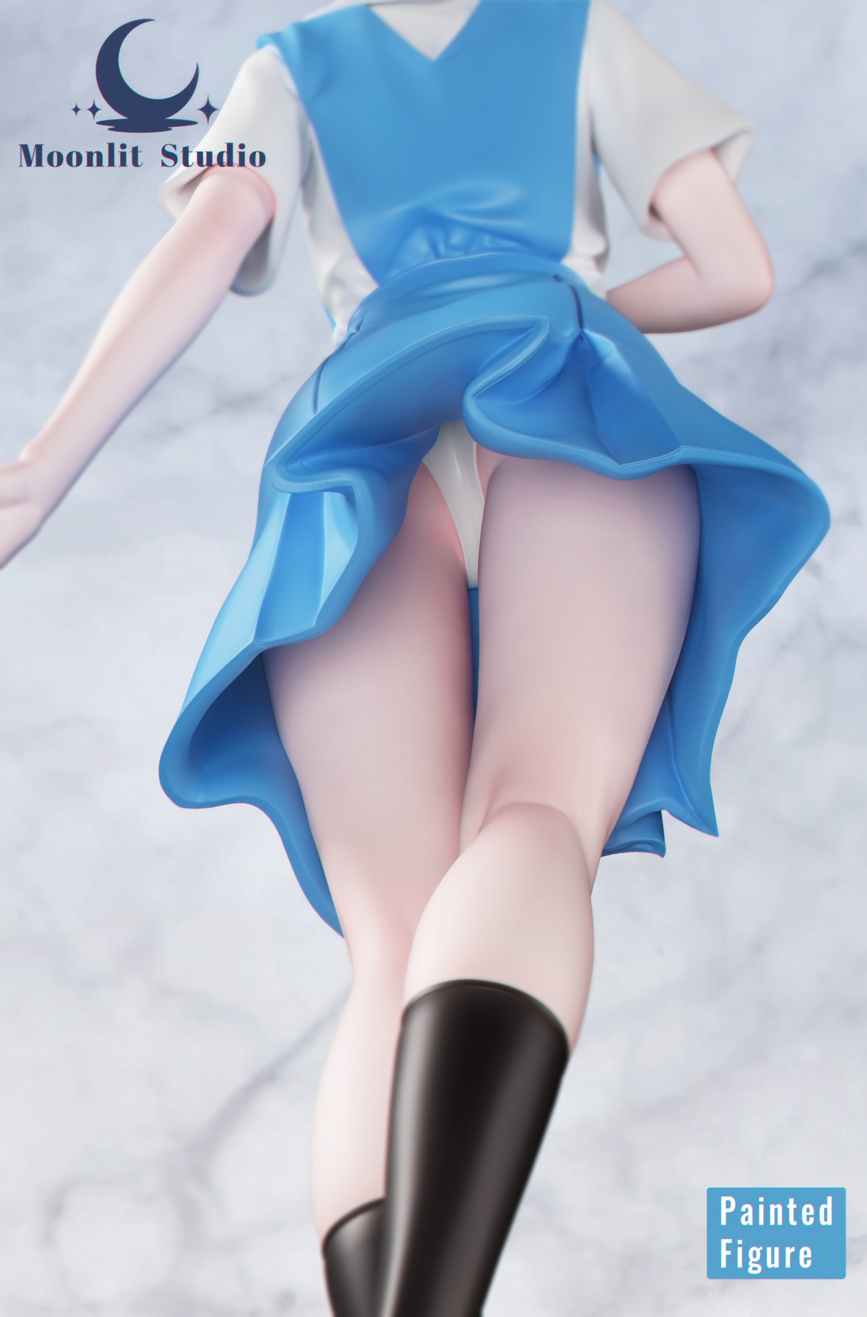 Moonlit Studio - Neon Genesis Evangelion Moonlit girls limited series 1st Ayanami Rei school uniform VER