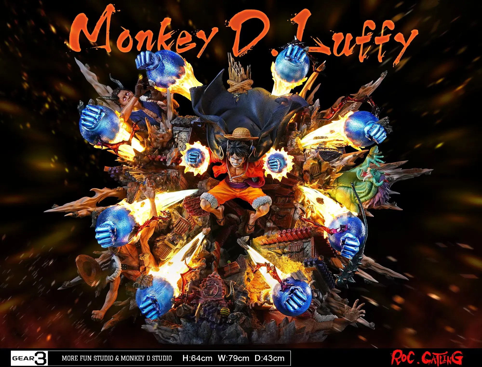More Fun Studio X Monkey D. Studio - GEAR3 One Piece