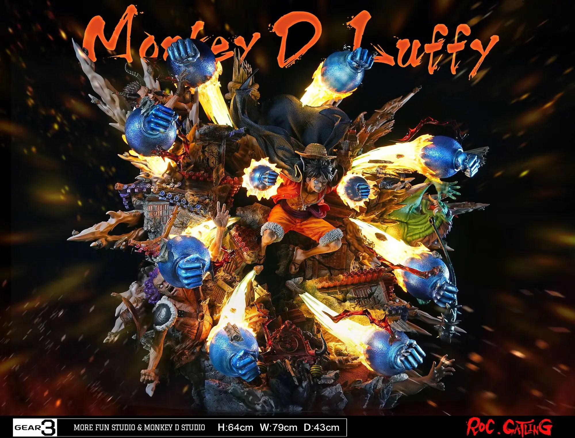 More Fun Studio X Monkey D. Studio - GEAR3 One Piece