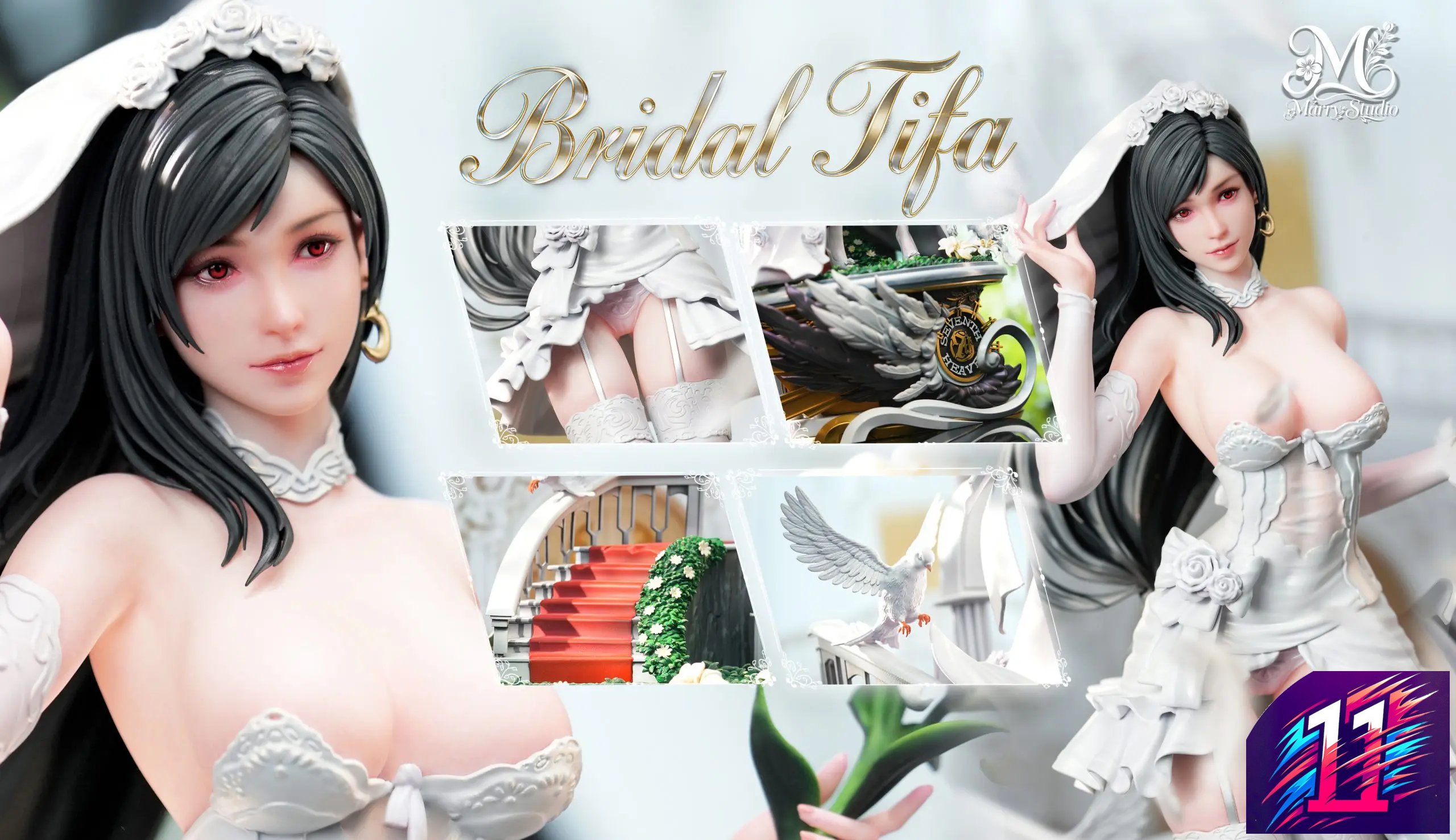 Marry Studio - Tifa Bride Final Fantasy