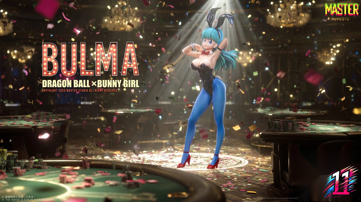 Master Studio - Fire Mountain Arc Bunny Girl Bulma Dragon Ball