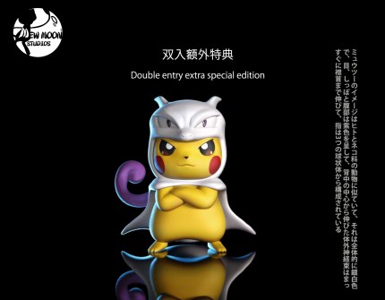 Mew Moon Studio - Pok??mon Pok??dex Series 1th Mew & Mewtwo Mew Moon Studio - Pok??mon Pok??dex Series 1th Mew & Mewtwo