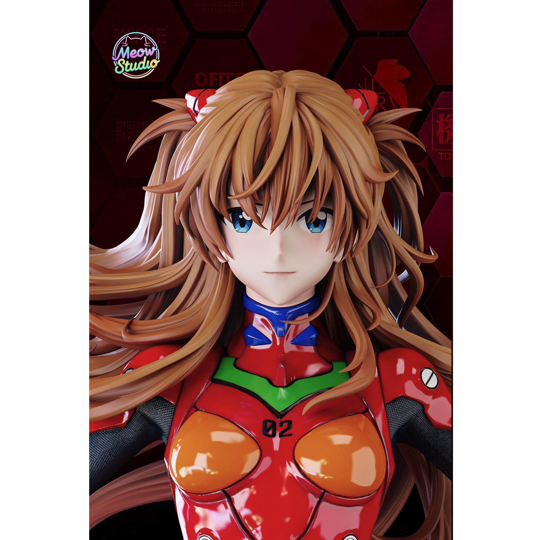 Meow Studio - Asuka Langley Sohryu Combat Suit Neon Genesis Evangelion