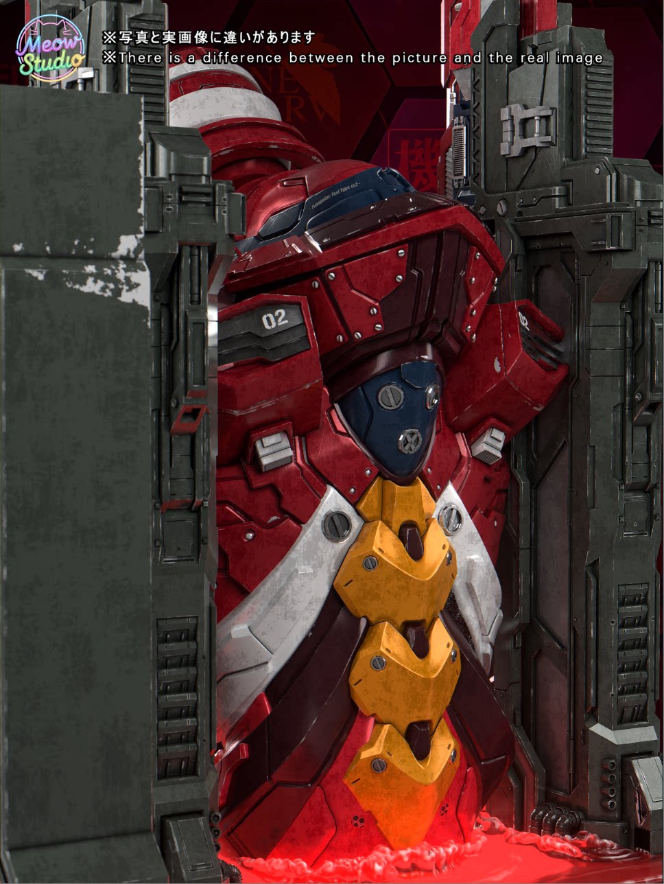 Meow Studio – Project Evangelion Unit-02 & Asuka Neon Genesis Evangelion