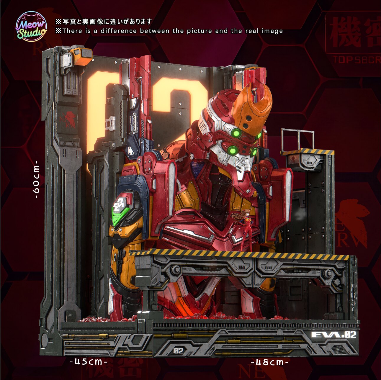 Meow Studio – Project Evangelion Unit-02 & Asuka Neon Genesis Evangelion