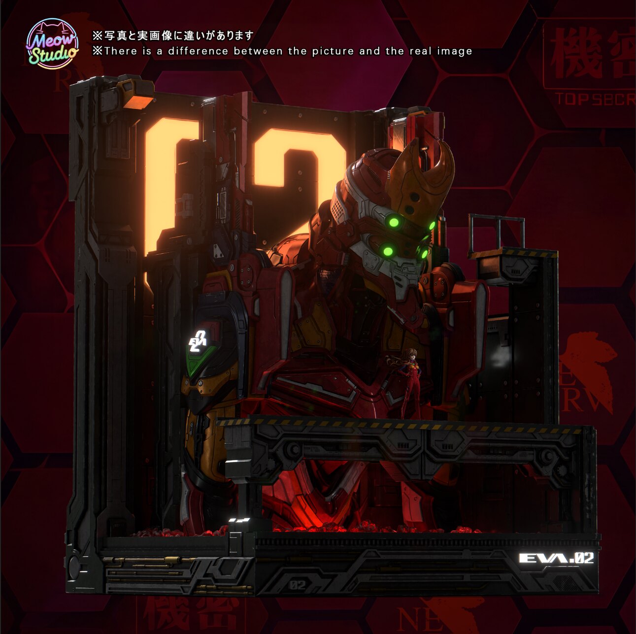 Meow Studio – Project Evangelion Unit-02 & Asuka Neon Genesis Evangelion
