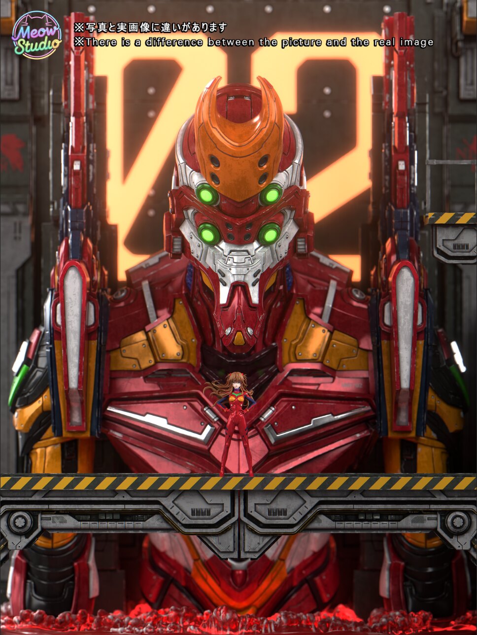 Meow Studio – Project Evangelion Unit-02 & Asuka Neon Genesis Evangelion