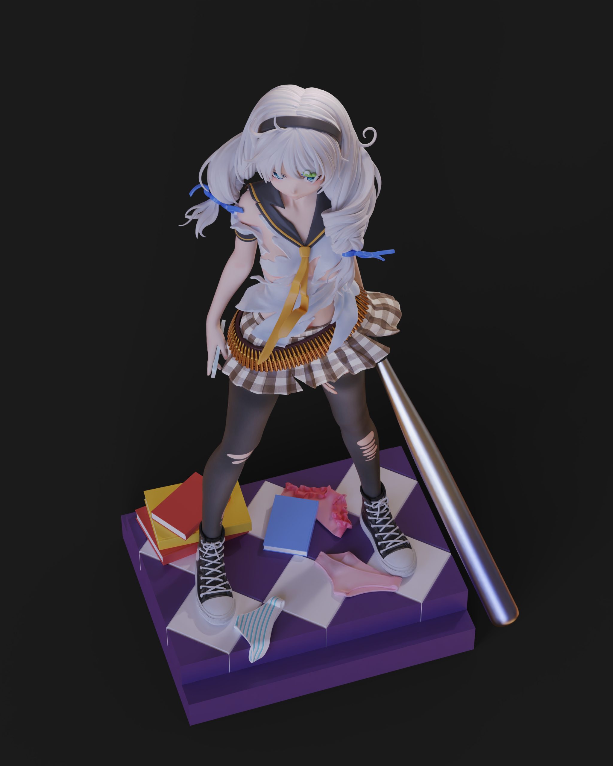 Miwu Studio - HonKai Gakuen 2 Kiana Kaslana