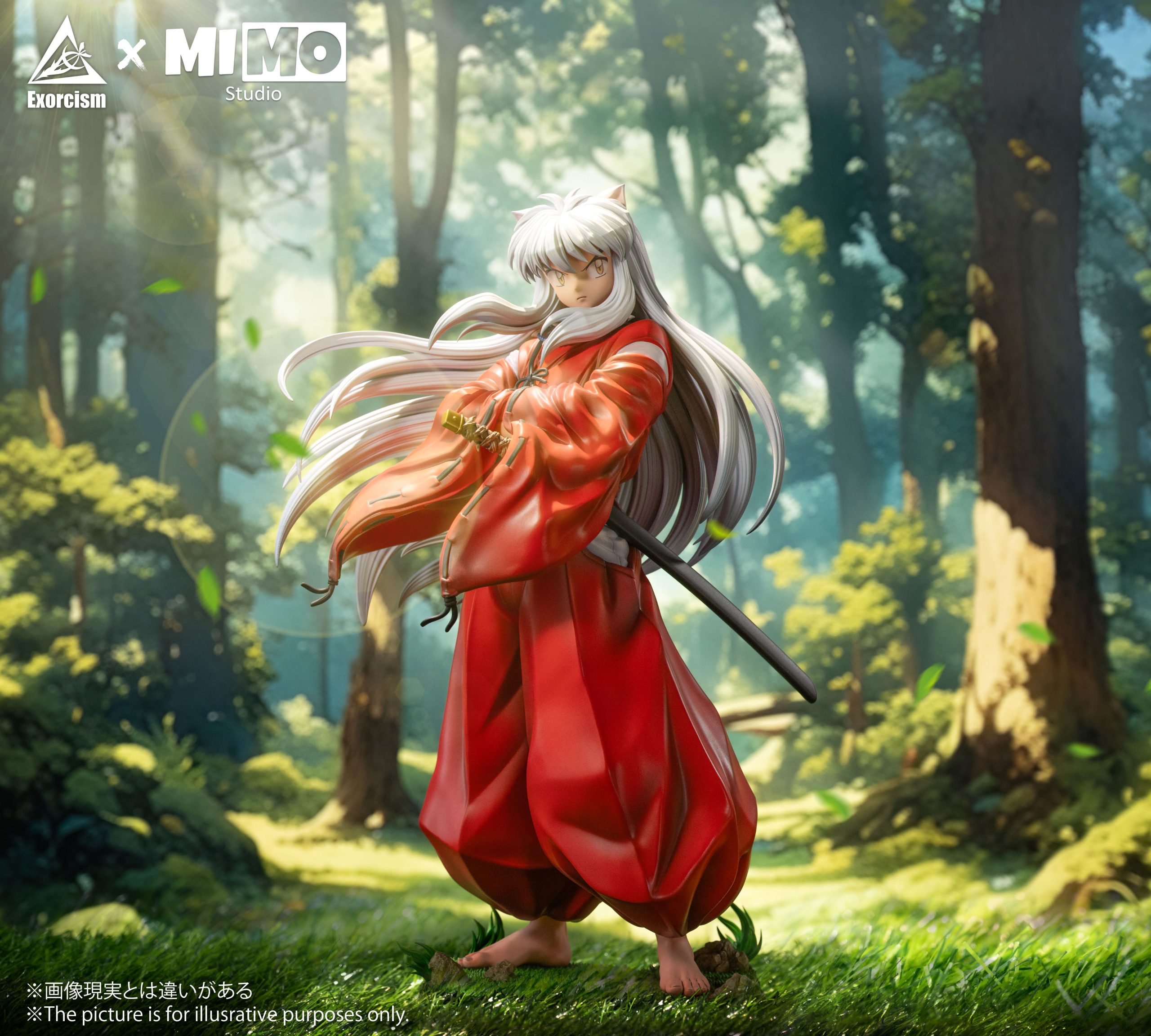 Mimo Studio & Exorcism Studio - Inuyasha Dual Form Statue