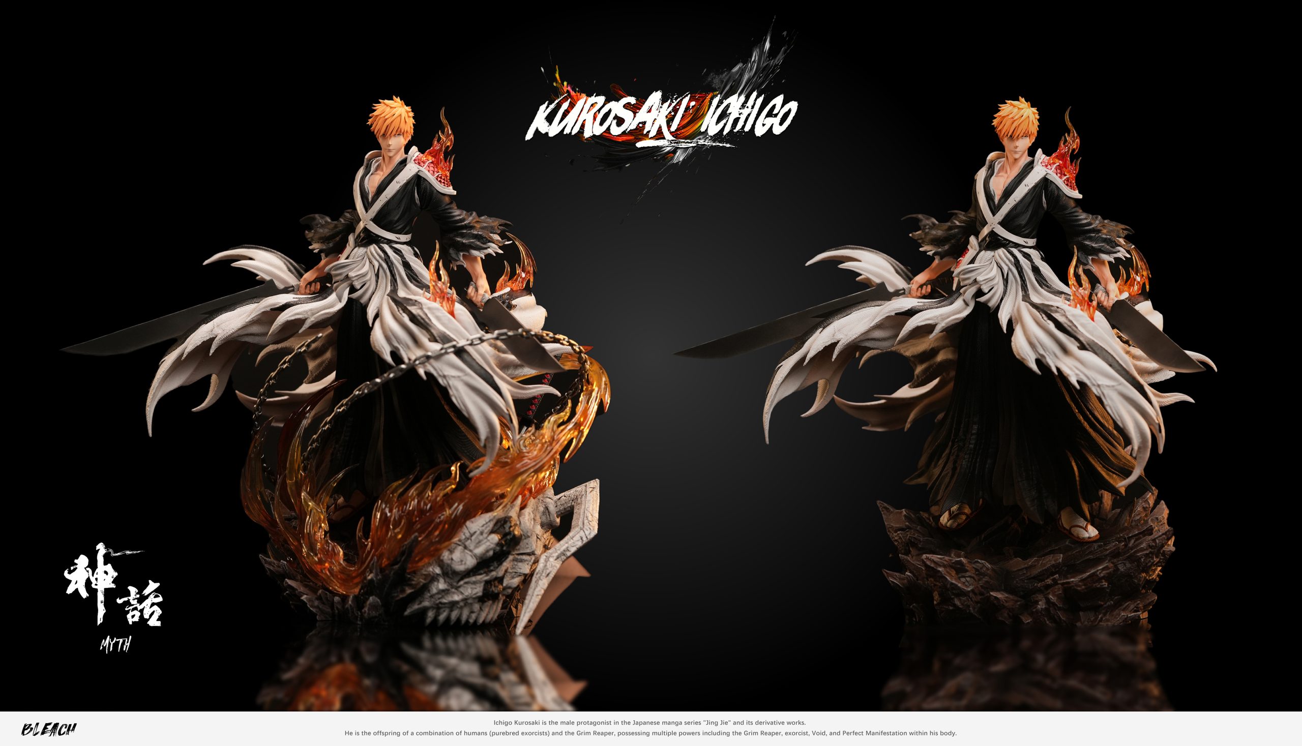 Myth Studio – BLEACH Double Blades Ichigo Kurosaki