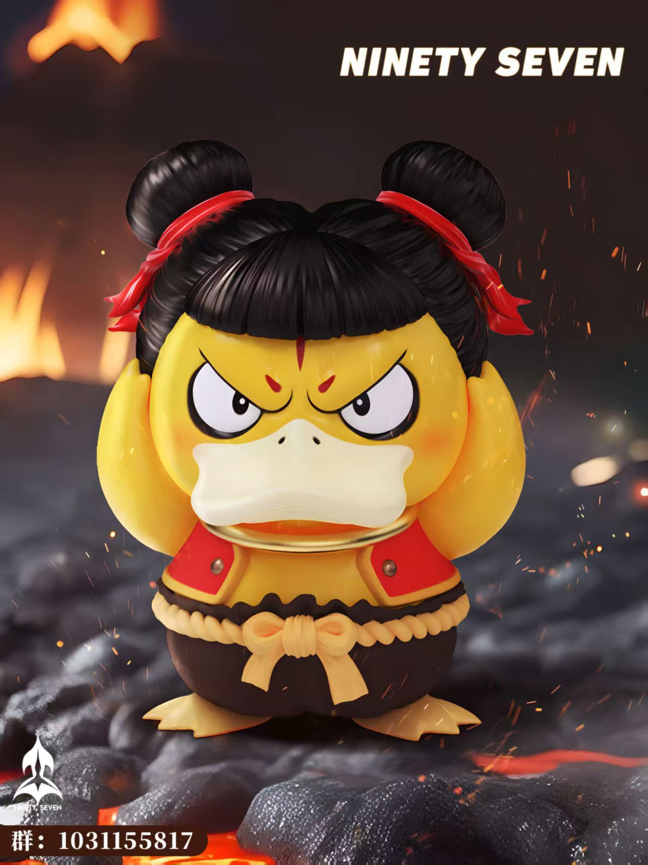 NINETY SEVEN Studio - Pokemon Psyduck cos Nezha