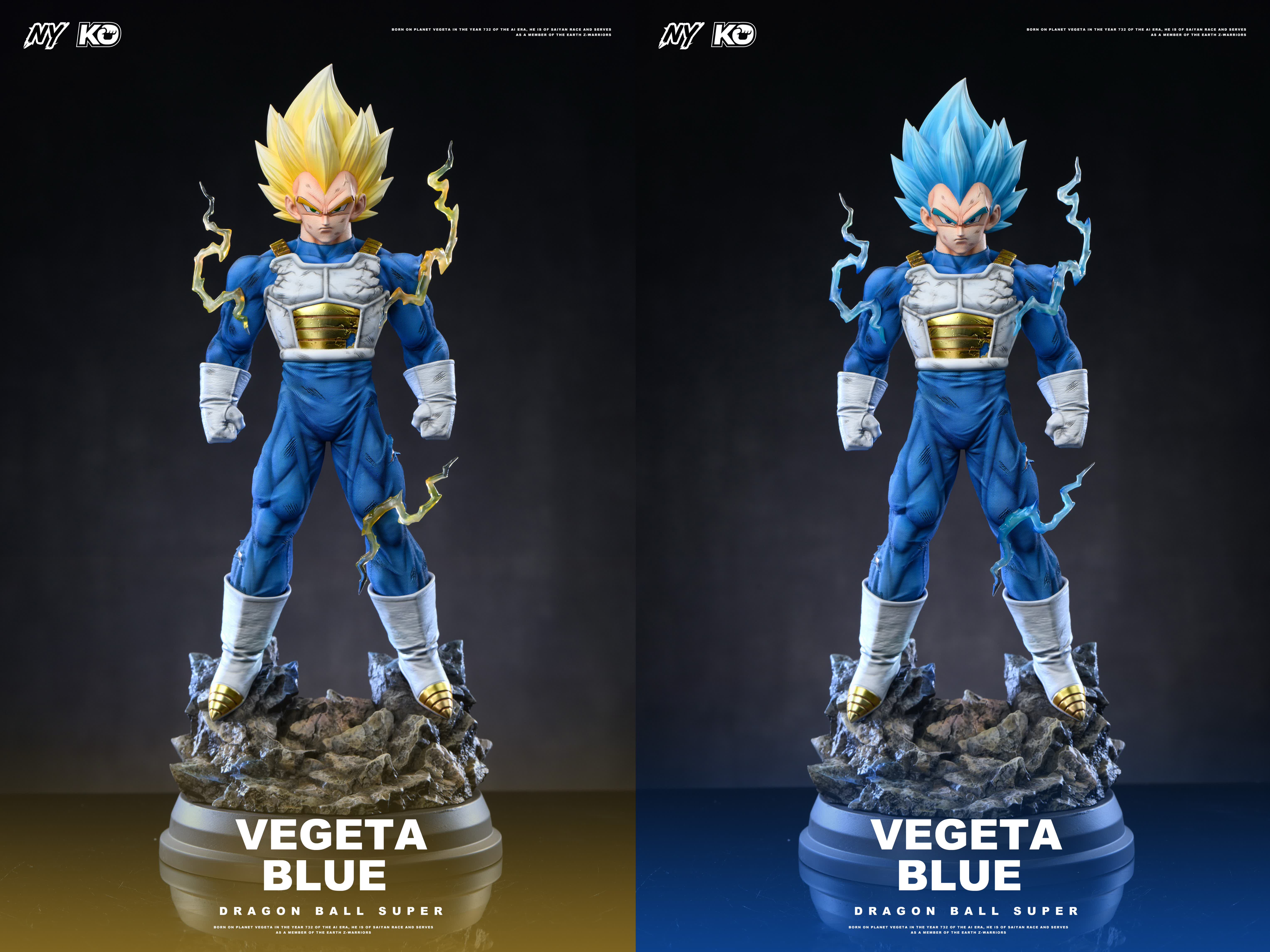 NY Studio X KO Studio (New) – Super Saiyan Blue Vegeta Resin Statue