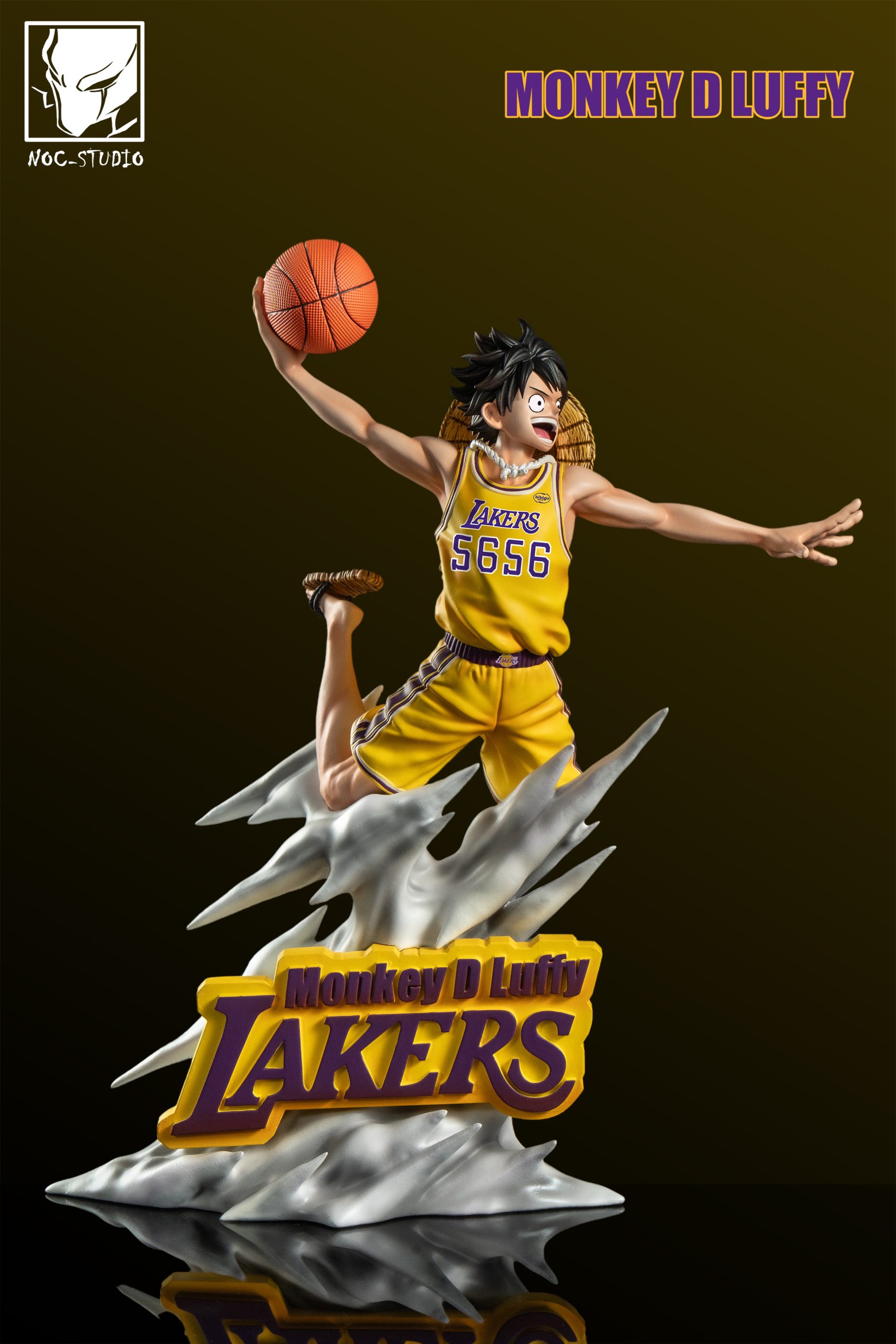 Noc Studio - One Piece Purple Gold Dream Team #1 Luffy